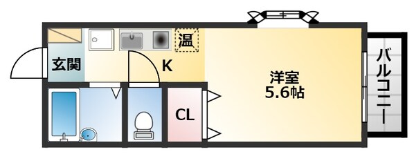 セジュールF B棟の物件間取画像